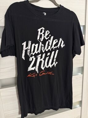 Black 'Be Harder 2Kill' Graphic Men's T-Shirt